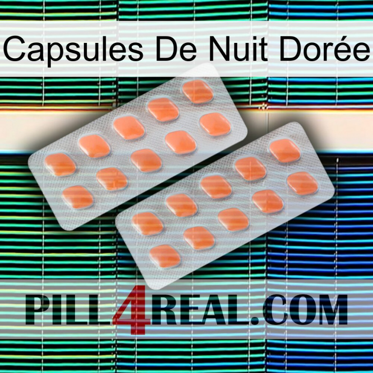 Capsules De Nuit Dorée 27